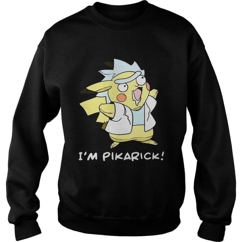 Rick And Morty I Am Pikarick Cartoon Parody Sweatshirt